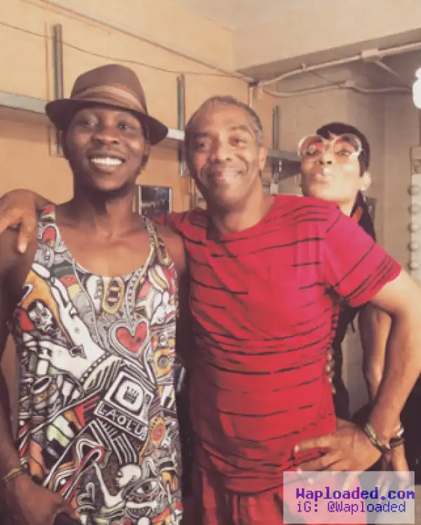 Brothers, Femi Kuti & Seun Kuti Pose For The Camera Together